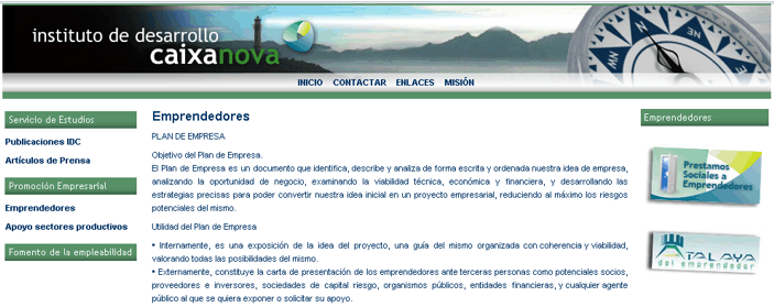 Las entidades financieras exigen a los emprendedores la presentaci&oacute;n de un Plan de Empresa