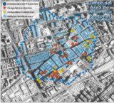 Mapa de Isocronas, Edificaciones Residenciales y Localizaci&oacute;n de Competidores